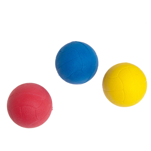 Karlie Hundespielzeug Moosgummiball, Durchmesser: 6 cm