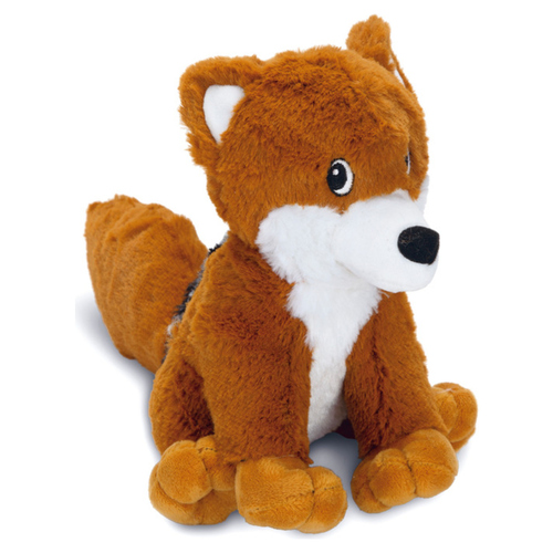 Karlie Hundespielzeug Plüsch Foxi braun-weiß