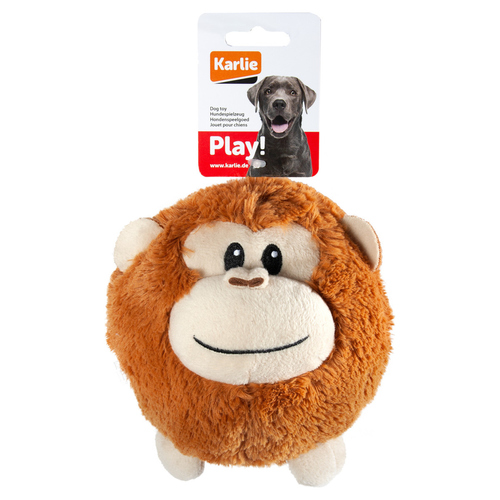 weitere Abbildung Karlie Hundespielzeug Plsch Moppelchen Bonky braun