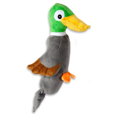 Karlie Hundespielzeug Plüsch Vogel Dobby grau