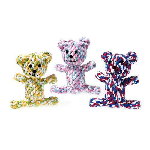 Karlie Hundespielzeug Puppy Baumwoll Bärchen, Maße: 11 cm