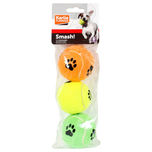 weitere Abbildung Karlie Hundespielzeug Tennisball 3er Set