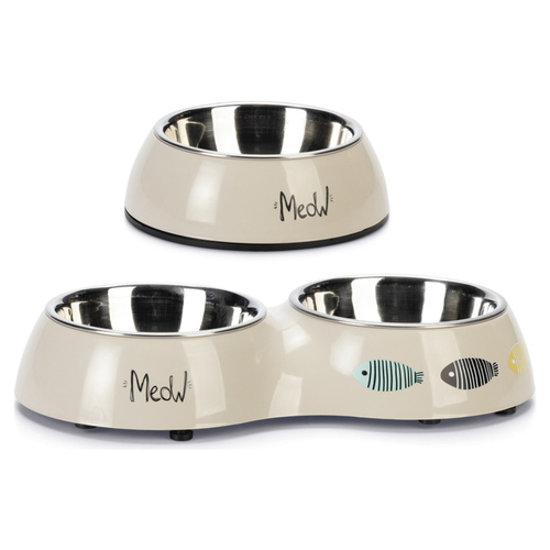weitere Abbildung Karlie Katzennapf Yaren Dinner Set beige-hellgrau