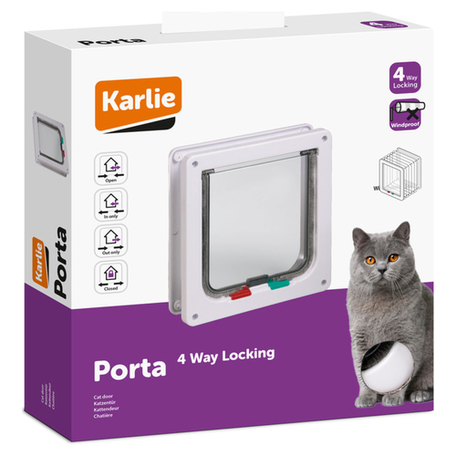 weitere Abbildung Karlie Katzentr 4-Wege groe Katzen wei