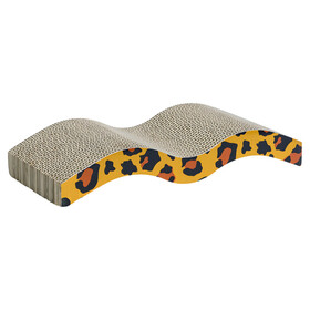 Abbildung Karlie Kratzbrett Leopard aus Karton