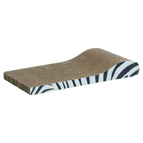 Abbildung Karlie Kratzbrett Zebra aus Karton