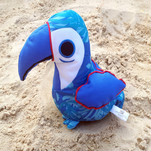 weitere Abbildung Karlie Neopren Hundespielzeug Toucanie blau