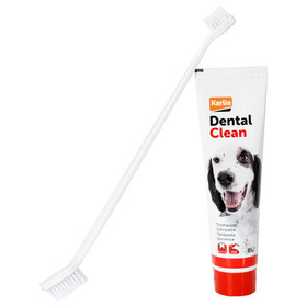 Abbildung Karlie Petcare Zahnpasta mit Brste 85 g