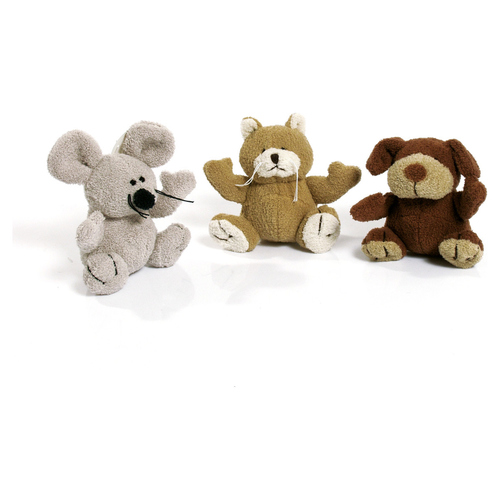 Karlie Plüschspielzeug Hund, Katze, Maus