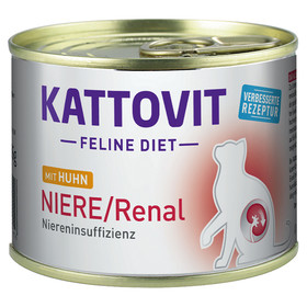 Abbildung Kattovit Feline Diet Niere/Renal mit Huhn 185 g - 12 Stck