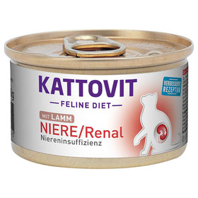 Abbildung Kattovit Feline Diet Niere/Renal mit Lamm 85 g - 12 Stck