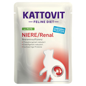 Abbildung Kattovit Feline Diet Niere/Renal mit Pute 85 g - 24 Stck