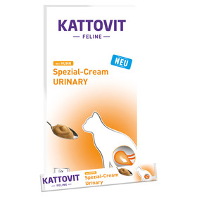 Abbildung Kattovit Feline Diet Urinary mit Huhn Spezial-Cream 6 x 15 g - 11 Stck