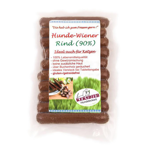 Keksdieb Hunde-Wiener Rind 180 g