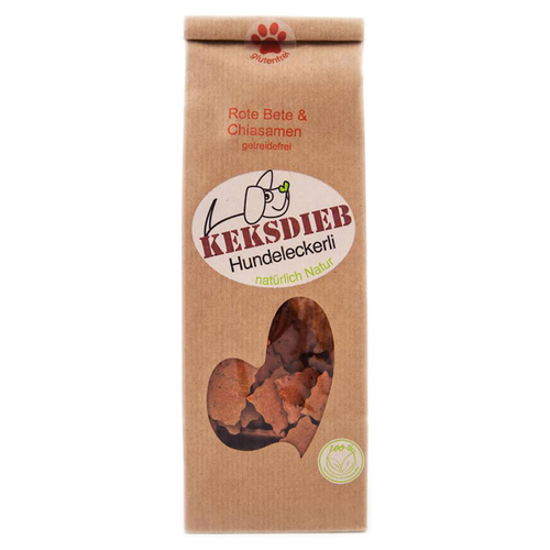 Keksdieb Rote Bete-Chiasamen getreidefrei 100 g