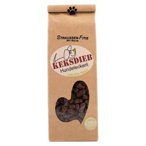 Keksdieb Straußen Fitis getreidefrei 125 g