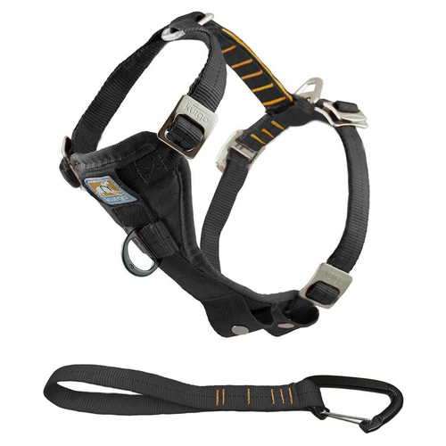Kurgo Autogeschirr Tru-Fit-Smart Harness inkl. Gurtanschluss schwarz