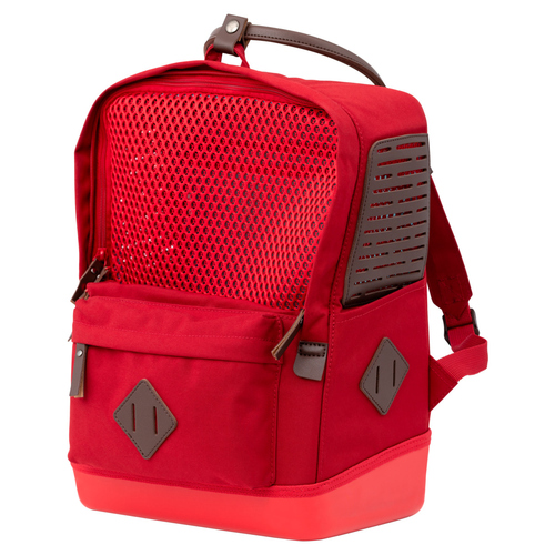 weitere Abbildung Kurgo Hunderucksack Nomad Carrier Backpack rot