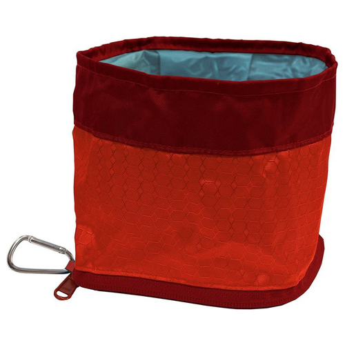 Kurgo Reisenapf Zippy Bowl rot