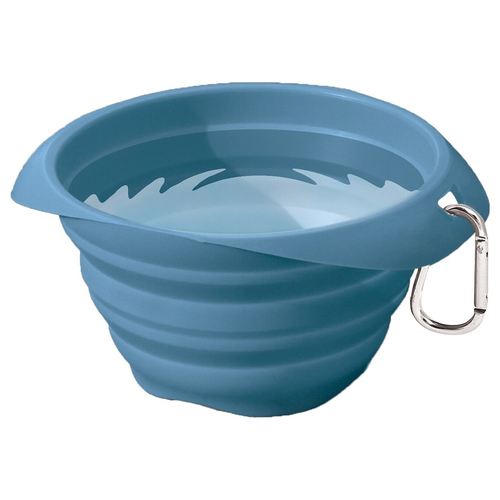 Kurgo Silikon Reisenapf Collaps-A-Bowl 710 ml blau