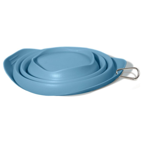weitere Abbildung Kurgo Silikon Reisenapf Collaps-A-Bowl 710 ml blau