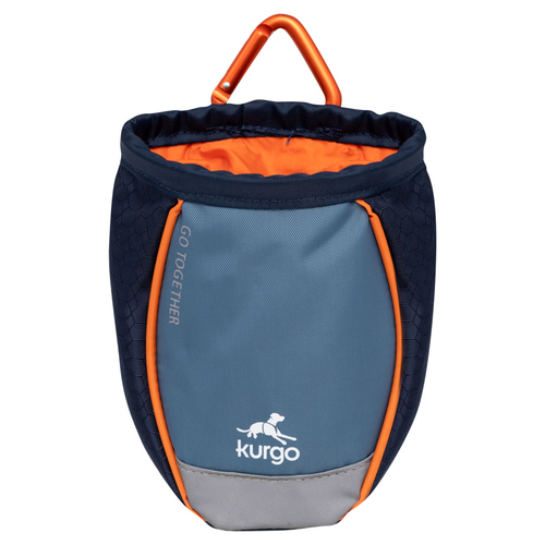 Kurgo Snacktasche Go Stuff It Treat Bag navy