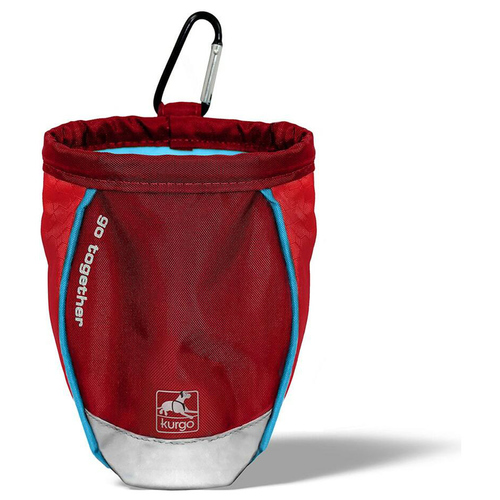 Kurgo Snacktasche Go Stuff It Treat Bag rot