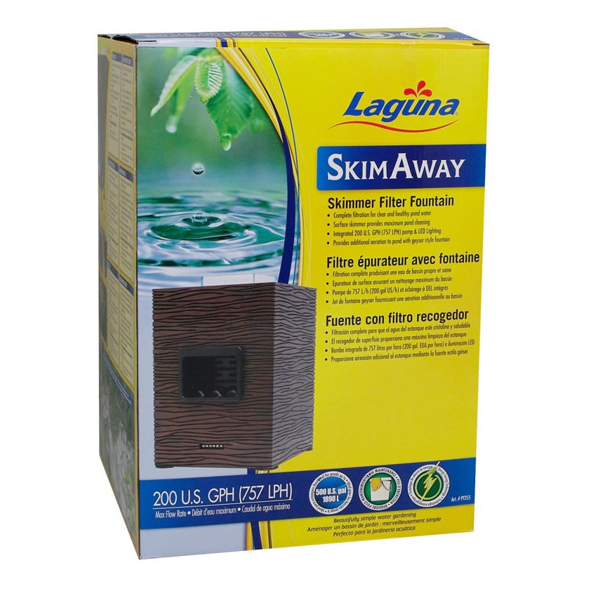 Laguna Teichfilter mit Springbrunnen 2275 L LED