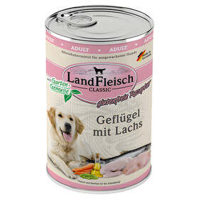Abbildung LandFleisch Classic Geflgel mit Lachs 400 g - 6 Stck