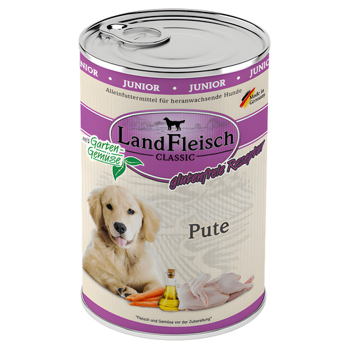 LandFleisch Classic Junior Pute 400 g - 6 Stück