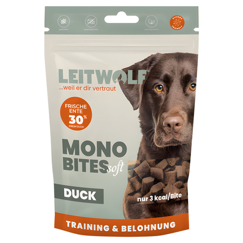 Leitwolf Mono Bites Duck 150 g
