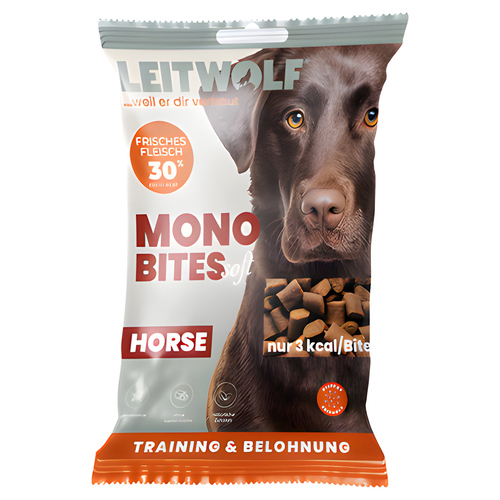 Leitwolf Mono Bites Horse 80 g