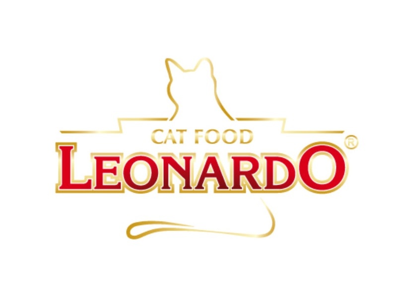 Logo von Leonardo - Super Premium hochwertiges Katzenfutter made in Germany.