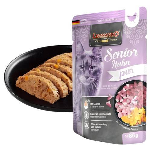 weitere Abbildung Leonardo Senior Huhn pur 85 g