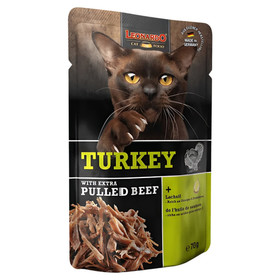 Abbildung Leonardo Turkey + extra pulled Beef 70 g