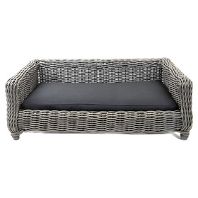 Abbildung Lets Sleep Cozy Basket Weidenkorb anthrazit