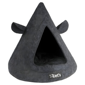 Abbildung Lets Sleep Pet Cave Katzenhhle anthrazit