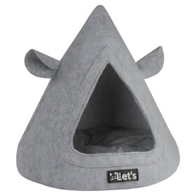 Abbildung Lets Sleep Pet Cave Katzenhhle grau