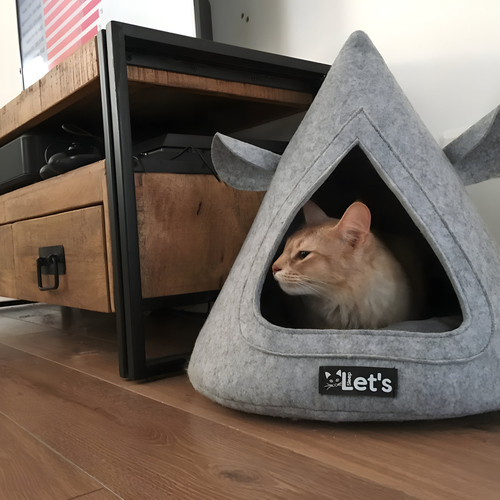 weitere Abbildung Lets Sleep Pet Cave Katzenhhle grau