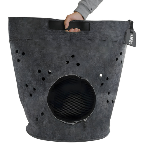 weitere Abbildung Lets Travel Reisetasche fr Katzen anthratzit