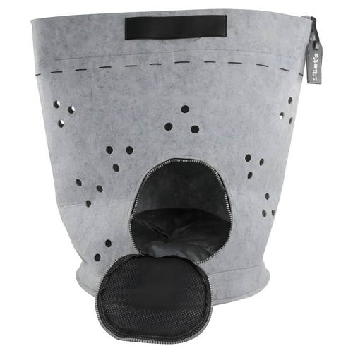 weitere Abbildung Lets Travel Reisetasche fr Katzen grau