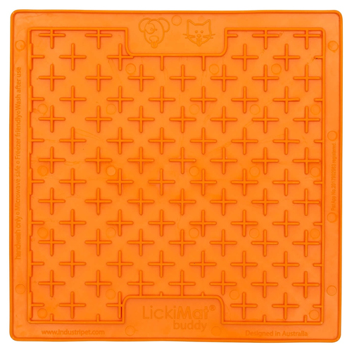 weitere Abbildung LickiMat Buddy Cat orange