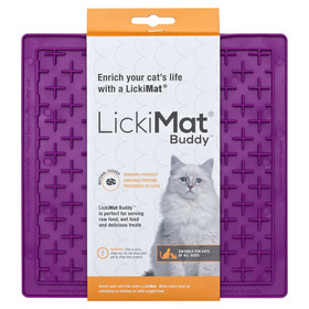 Abbildung LickiMat Buddy Cat purple