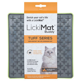 Abbildung LickiMat Buddy Tuff Cat green