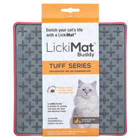 Abbildung LickiMat Buddy Tuff Cat red