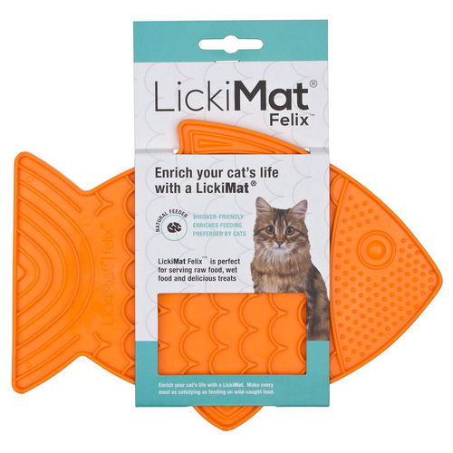 LickiMat Felix orange