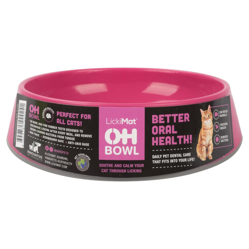 LickiMat Futternapf OH Bowl Cat pink