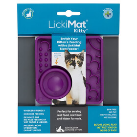 Abbildung LickiMat Kitty purple