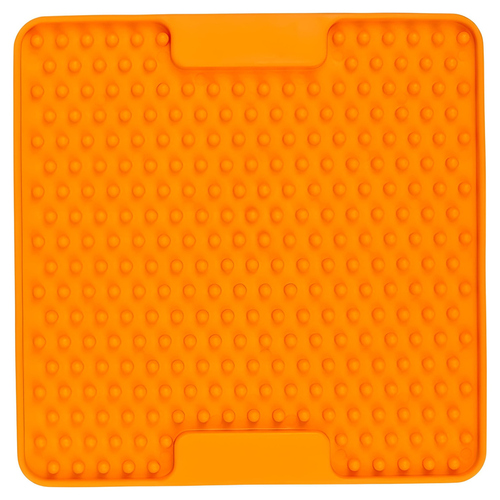 weitere Abbildung LickiMat Mini Soother Cat orange