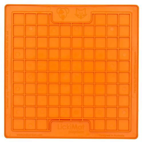 weitere Abbildung LickiMat Playdate Cat orange
